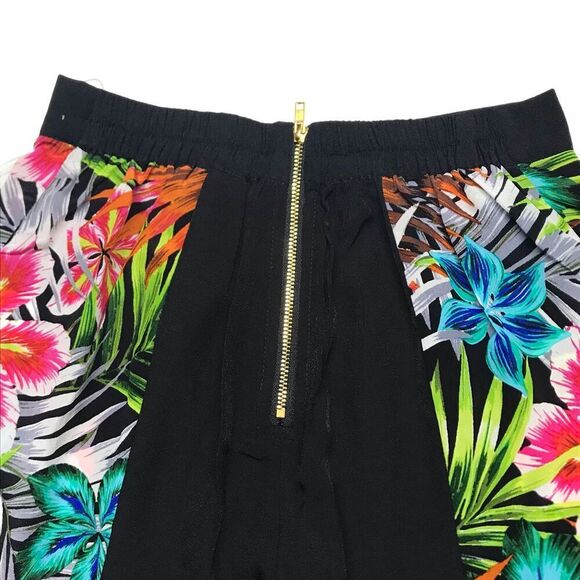 Anthropologie Line & Dot Tropical Print Silk Pants N0443 - Picture 3 of 9
